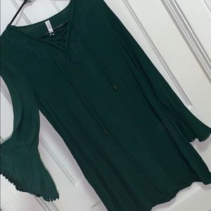 Gorgeous Green Tunic Dress